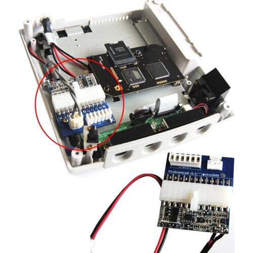 For Sega Dreamcast PICO PSU Power Supply 110V-220V 12v for Dreamcast PICO Power Panel US Plug Power Adapter