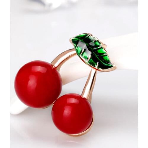 New Riverdale Cheryl Blossom Cherries Brooch Pin Replica Hot Topic Exclusive Cartoon fashion personality alloy Brooch