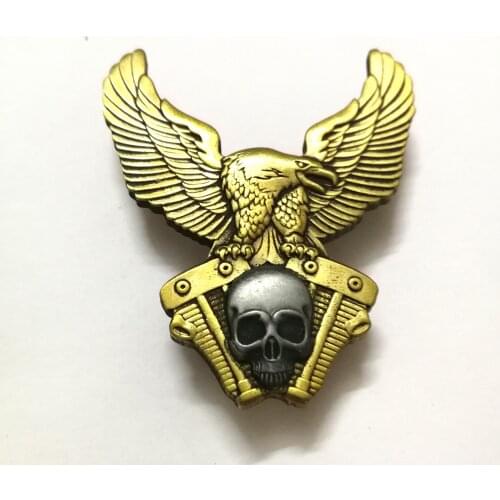 MOTOR BIKER RIER EAGLE ENGINE BROOCHES FOR CLOTHING VEST SHOES BAG BELT GARMENT BADGES HAT PINS BUCKLES LIVE TO RIDE PINS