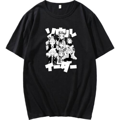 Japanese Anime New Men Soul Eater T Shirt men Fashion Print Tshirt Summer Mens Cotton Short Sleeve T-shirt Men Funny men tshirt