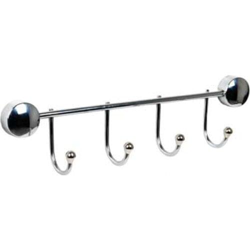 Crown Bathroom Rack Chrome 4'lü