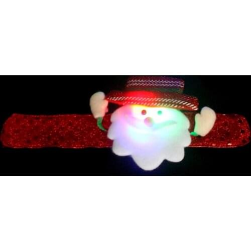 Flashing Bracelet Handsize Shiny Children Party Glowing Supplies Interactive Baby Toys Halloween Party Favors for Kids