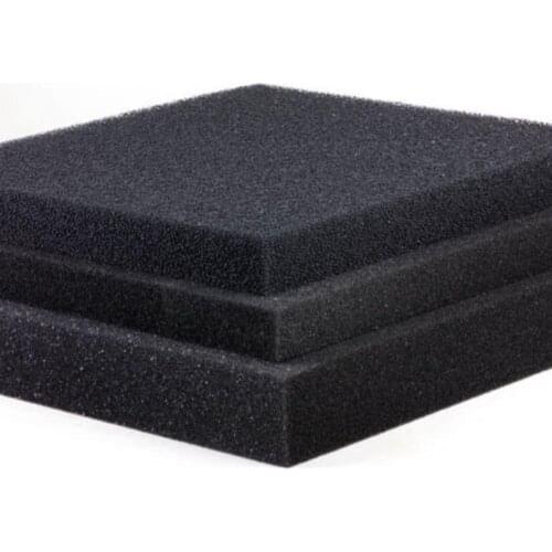 Reusable Black Foam Pond Fish Tank Aquarium Sponge Biochemical Filter Filtration Pad Filters & Accessories