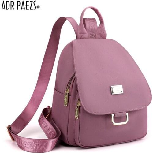 Fashion Anti Theft Women Travel Backpack Multiple Pockets Girls School Backapck Casual Durable Fabric Oxford Womens Backpack