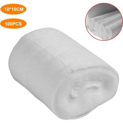 10*10cm Gun Cleaning Patches Tactical Rifle Pistol Clean Cotton Highly Water Absorption Cleaner Tool Hunting Gun Accessories