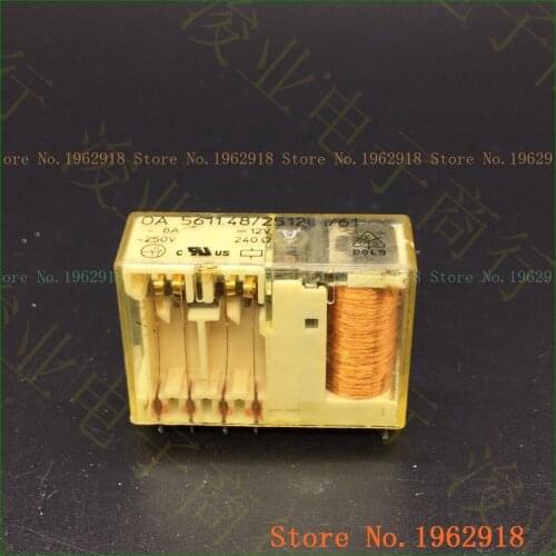 OA 5611.48/2512L1/61 8A250V 12V OA 5611.48/2512L1/61-12V