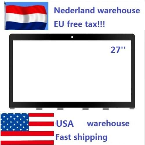 Ship from Netherlands Original New LCD Glass Front Screen Panel for Apple iMac 27"A1312 Late 2009 Mid 2010 Genuine