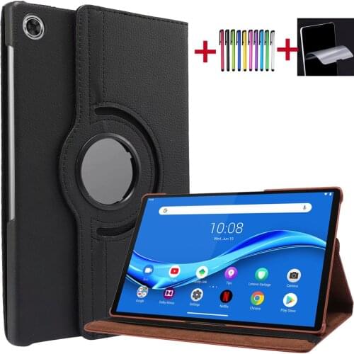 Tablet stand case for Lenovo M10 HD FHD 10.1 plus 2nd Generation TB-X505 TB-X605 TB-X606X TB-X306 M8 +screen protector+stylus