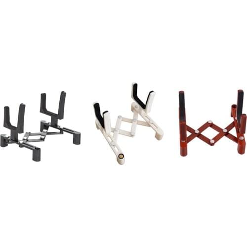 Violin Stand Holder for Full Size 4/4 3/4 1/2 1/4 Plastic Foldable Extended Pad Violin Parts & Accessories