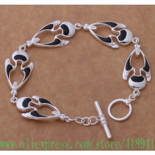 Silver Plated bracelet, Silver Plated fashion jewelry snakehead to /eeaamvha bfcajwja AH207