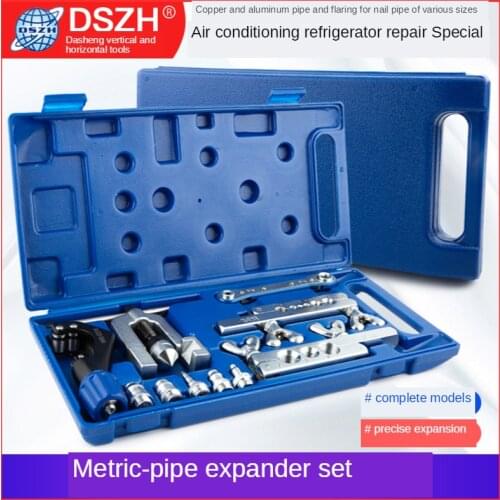 DSZH CT-278L/CT-275 Expander Tube Expander Copper Tube Expander Tube Expander Tool with Cutter Set Tool Kit