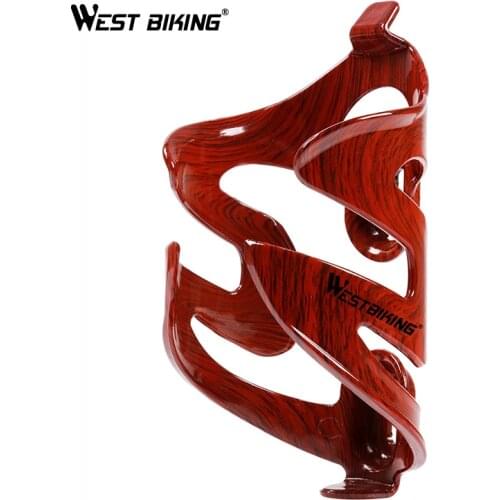 WEST BIKING Bicycle Bottle Cage ABS+Carbon Fiber Water Bottle Holder For MTB Road Bike Lightweight Outdoor Cycling Bottle Cages