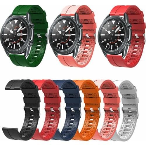 20mm Silicone Sport Quick Release Band For Garmin vivoactive3/Forerunner 645 Compatible with Galaxy Watch 42mm/Active2 44mm 40mm