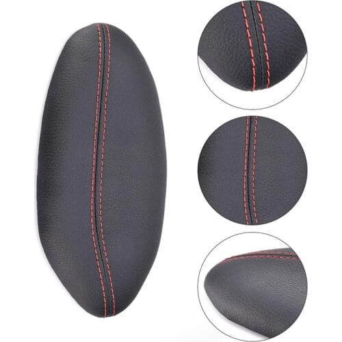 Universal car seat cushion foot support pillow Leather Leg Cushion Knee Pad Thigh Support Pillow Interior Car Accessories