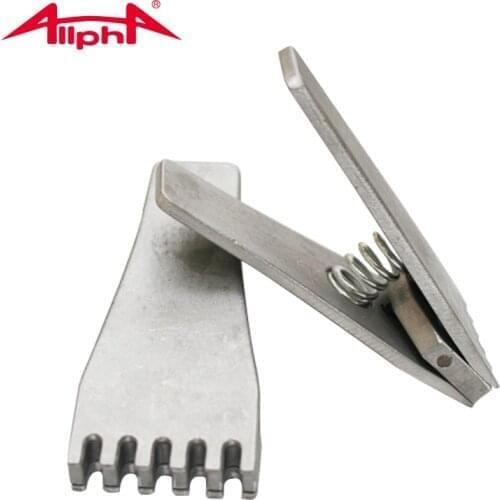 Alpha 2PC Badminton Machine Stringing Clamp Badminton Auxiliary Tools Racket Accessories Flying Clamp Men Tool