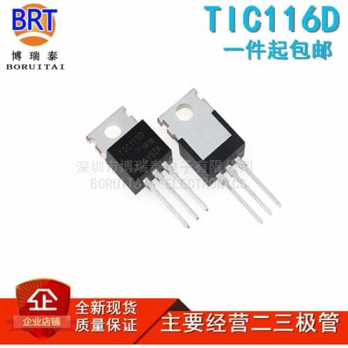 10pcs/lot TIC116D TIC116 5A/400V TO-220 IC Chip New original
