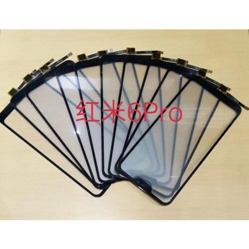 10pcs Touch Screen For Redmi 6 Pro LCD Dispaly 5.84'' Touchscreen Panel Front Cover Glass Digitizer Xiaomi A2 Lite Spare Parts