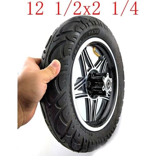 12.5 inch tire12 1/2 X 2 1/4（62-203） wheels alloy rims fits Many Gas Electric Scooters and e-Bike ,Folding electric bicycle
