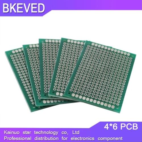 5pcs 4x6cm 4*6 Double Side Prototype PCB diy Universal Printed Circuit Board