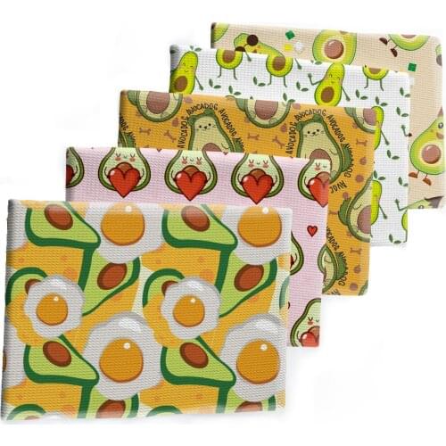 50*145cm Fruit Pattern Bullet Textured Strawberry Liverpool Patchwork Tissue Kids home textile