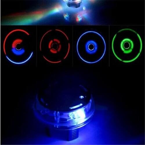 60PCS/lot Car Style Solar Energy Flashing Discoloration 12pcs LED Wheel Tire Hub Light Waterproof Lamp Accessories For Cars