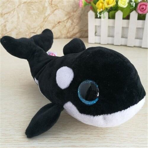 15cm cute plush toy Marine animal killer Stuffed whale dolphin seal color fish goldfish crab platypus toy Stuffed plush kid gift