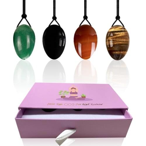 Natural Massage Ball Yoni Egg Vaginal Egg Jade Massager Women Kegel Exerciser Eggs Jade Stone Muscles Vaginal Pelvic Tightening