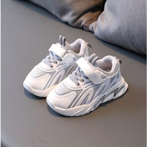 Toddler Baby Shoes 2021 Spring Children Sports Shoes Kids Breathable Soft Bottom Infant Shoes Boys Girl Autumn Mesh Casual Shoes