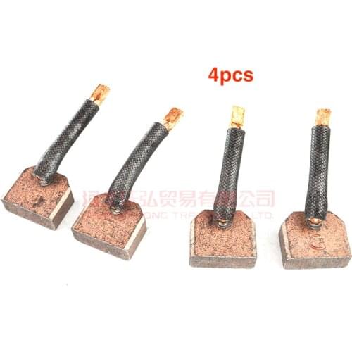 4pcs for Isuzu 4JB1 for Dachai 498 Starter Motor Carbon Brush 7X19X15mm