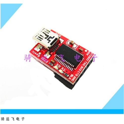 USB to TTL support 3.3V 5V FT232 ArduinoLilyPad328 dedicated miniUSB interface