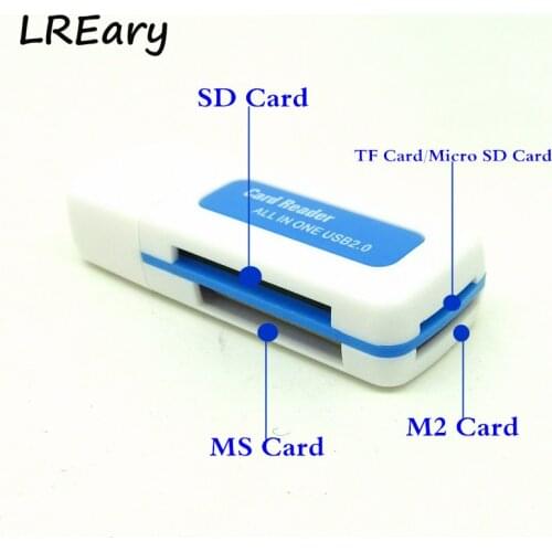Smart Card Reader Multi Memory Card Reader for Memory Stick Pro Duo Micro SD TF M2 SDHC MS