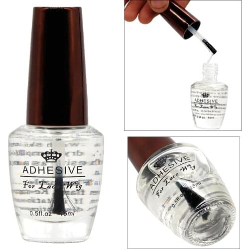 1 Bottle 15ml Adhesive Glue for Lace Wig for Adhesive Professional Salon Accessory Wig Glue