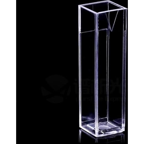 1Pcs 10mm Path Length 3.5ml plastic Malvern cuvette for Plastic particle size analyzer ZETASIZER NANO Series DTS0012