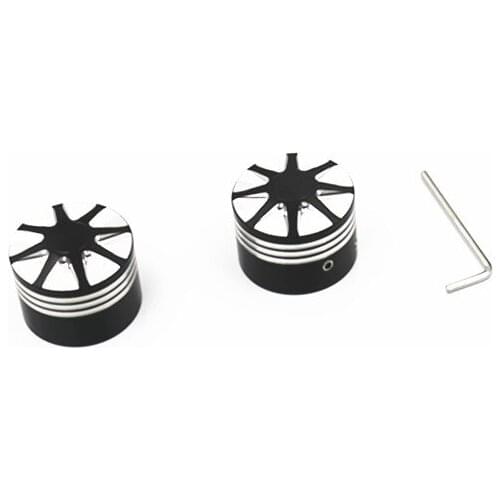 29mm CNC Edge Cut Front Axle Nut Cover Bolt For Harley Dyna Softail CVO Touring Sportster 1200 883 Electra Glide