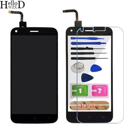 5.0'' Mobile Touch Panel LCD Display For Umi London Touch Screen Glass LCD Dispaly Digitizer Panel Sensor Tools Protector Film
