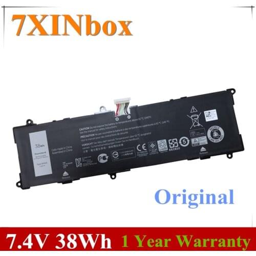7XINbox 7.4V 38wh Original 2H2G4 Laptop Battery For DELL Venue 11 Pro 7140 2H2G4 21CP5/63/105 2217-2548 Tablet