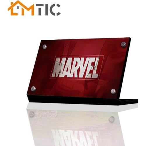 Acrylic Display Stand Brand For Marveled Series Building Blocks Childrens Toys Gift(No Block)