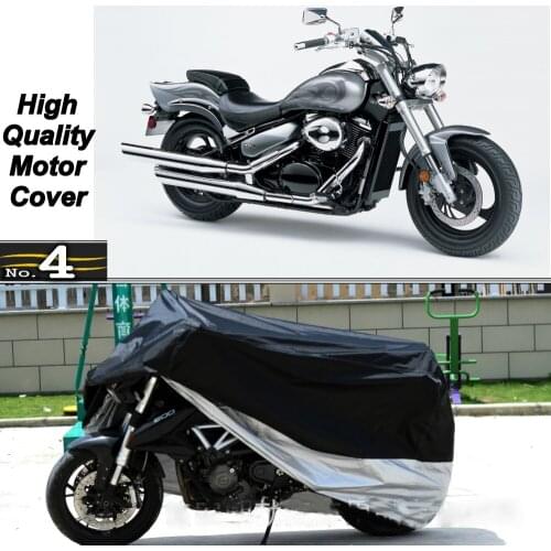MotorCycle Cover For Suzuki Boulevard M50 WaterProof UV Sun Dust / Rain Protector Cover Made of Polyester Taffeta