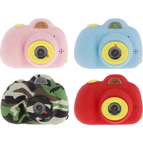 Kids Toys Video Camera, Shockproof Child Selfie Digital Camcorder, 8MP Dual Lens, Creative Birthday Gifts for Girls and Boys