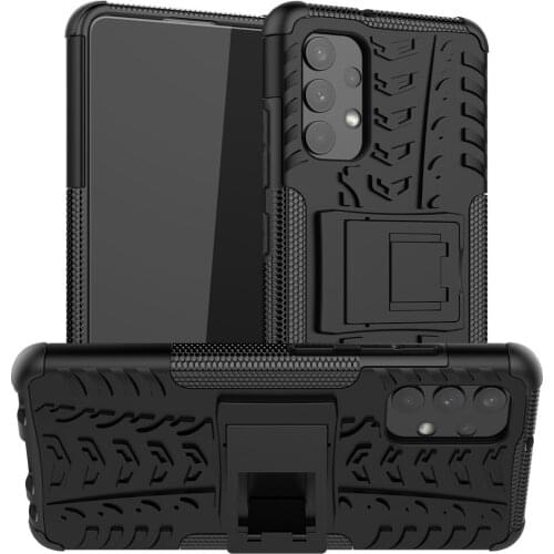 For Samsung Galaxy A32 A12 A42 Case TPU+PC Heavy Duty Armor Shockproof Hard Silicone Rubber For SamsungA 32 12 42 5G Phone Case