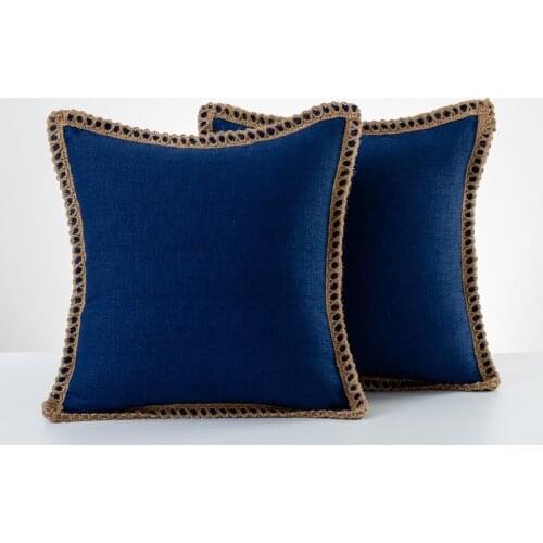 Cotton Linen Pillowcase Decorative Sofa Cushion Case Bed Pillow Cover Home Decor Cushion Cover Pillow Case cojines decorativos