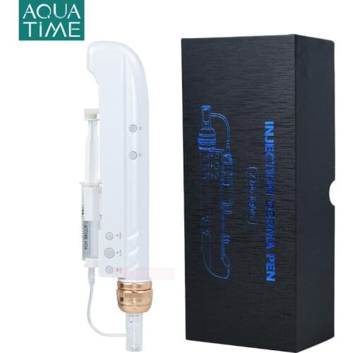 Hydra Injector Pen 2 in 1 Serum Mesotherapy Microneedle 7 Color Light Phototherapy Professional Facial Treatment Machine