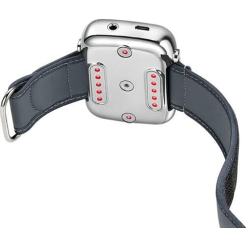 Hypertension Laser Therapy Watch Diode LLLT for Diabetes Hypertension Treatment Diabetic Wrist Watch Physiotherapy Apparatus