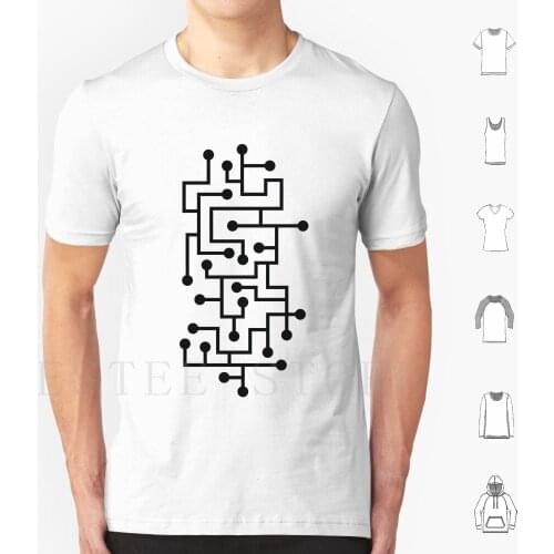 Circuit T Shirt Print Cotton Chip Circuit Microchip Electronic Pc Microcircuit Information Pattern Technology Board Connection