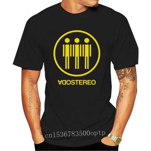 NEW - Soda Stereo Me Veras Volver T-Shirt - Black (Sizes S-5XL) 80 Rock Shirt