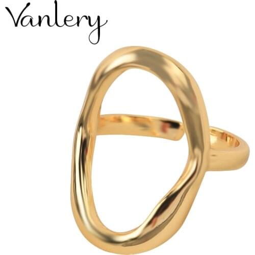 New Arrivals Charming Circle Ring for Women Boho Knuckle Party Rings Gothic Punk Jewelry Gifts for Girls