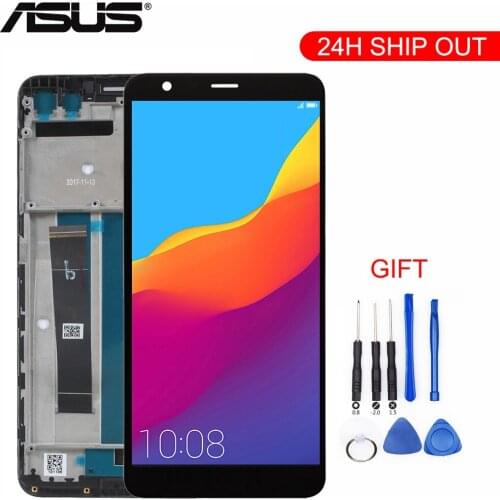 New For 5.7" Asus Zenfone Max Plus M1 ZB570TL X018DC LCD screen display+ Touch panel Digitizer with frame with tools