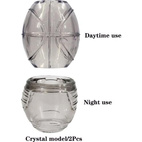 2Pcs/Set Foreskin Correction Penis Sleeve Male Chastity Device Screw Shape Silicone Cock Ring Delay Ejaculation Sex Toys For Men