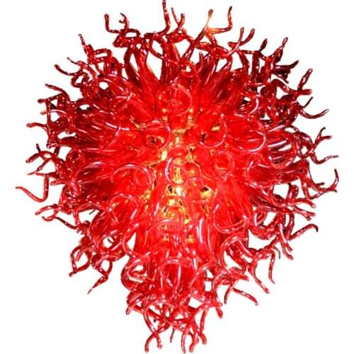 LED Lighting Decoration Chandeliers Modern Crystal Hand Blown Glass Chandeliers