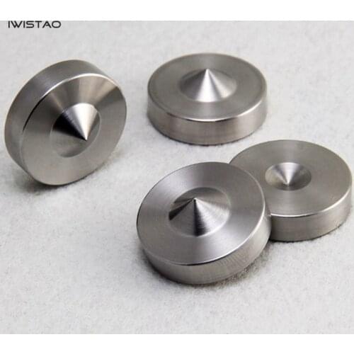 Speaker Shock Spike&Mat Kit Cabinets Audio Amplifier 1 set D39 49 SUS304 Stainless Steel Graphite Polymer HIFI DIY